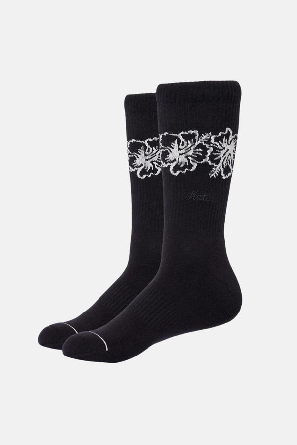 Katin FLORAL STRIPE SOCK