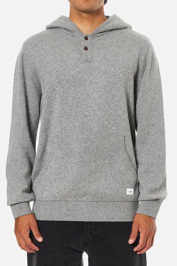 Katin HAYES HOODED HENLEY SWEATER