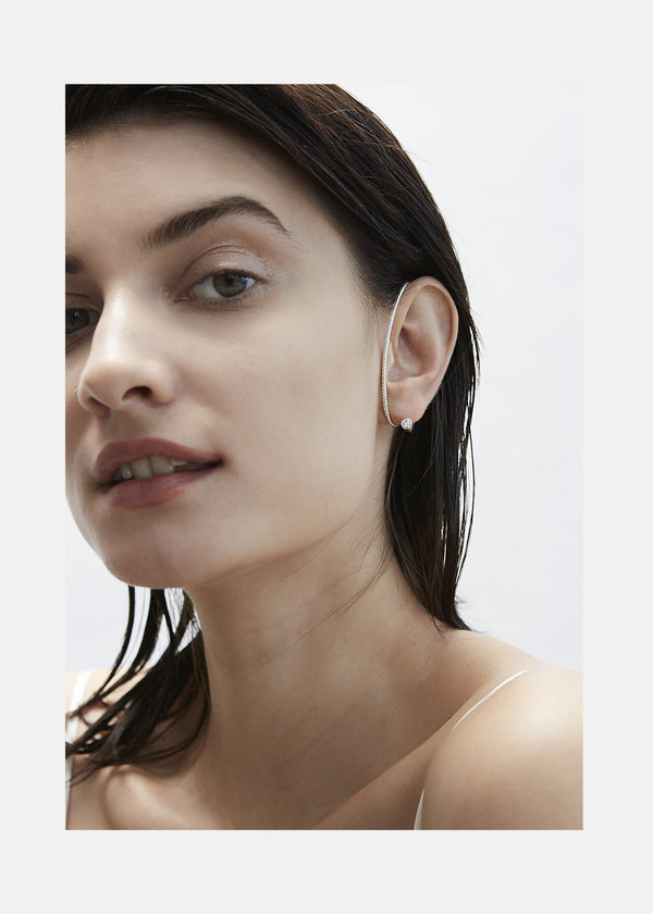 Katkim Arena Diamond Ear Cuff