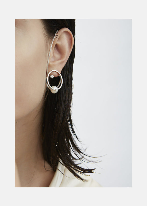 Katkim Arena Diamond Ear Cuff