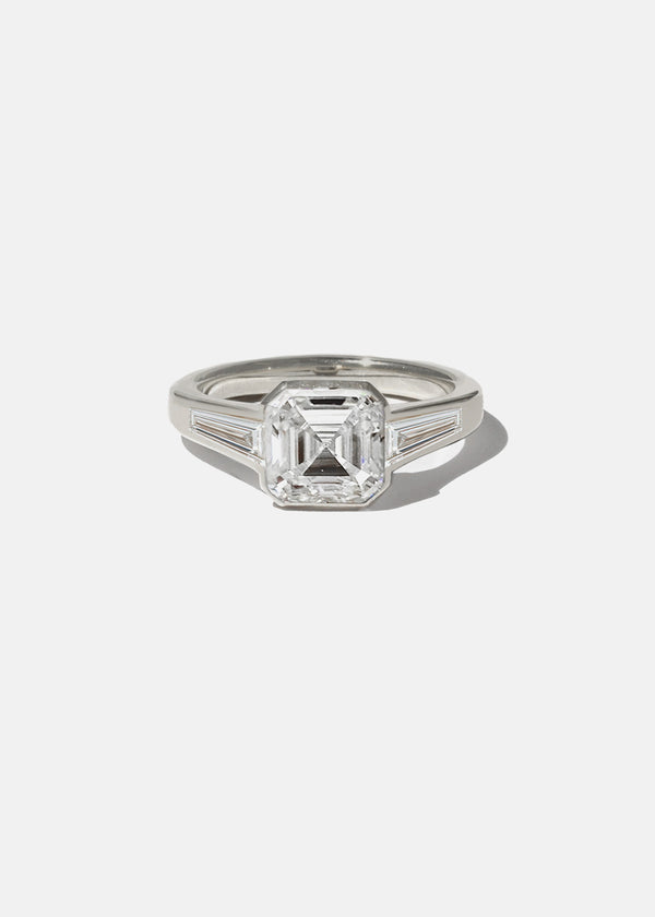 Katkim Asscher Cosma Deco Ring