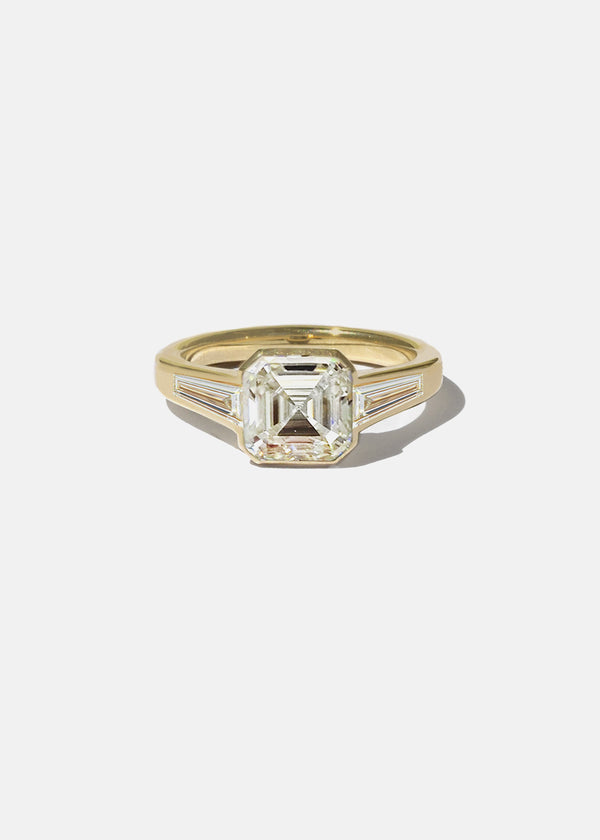katkim Asscher Cosma Deco Ring