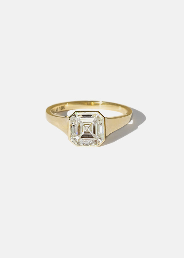 katkim Asscher Diamond Cosma Ring