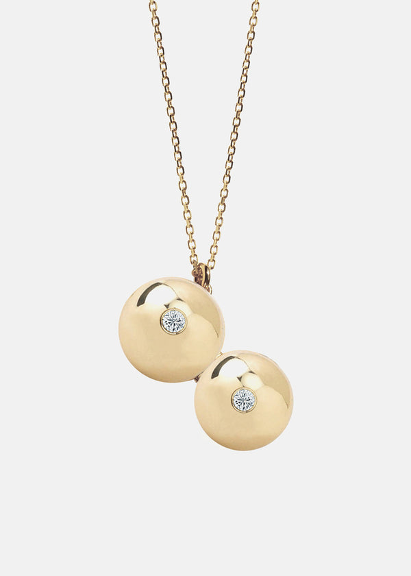 Katkim Boob Locket Necklace