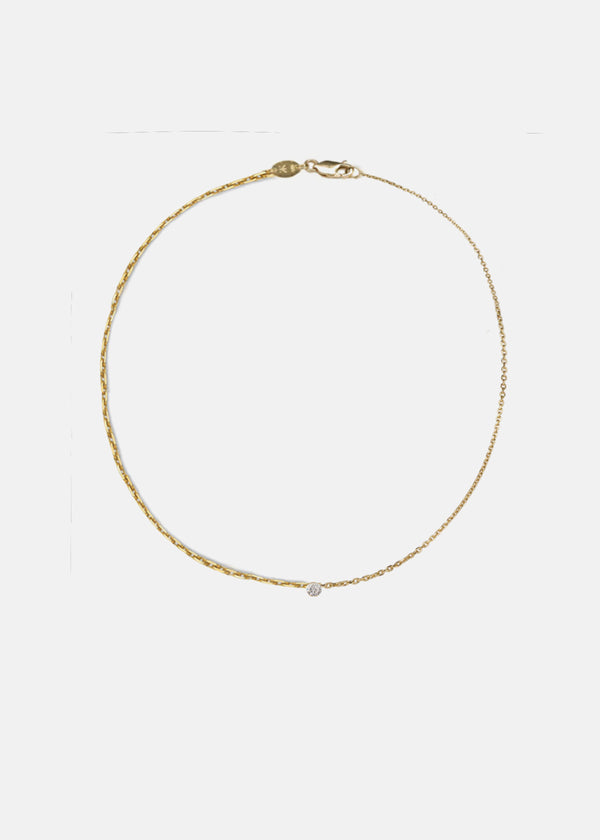 katkim Brilliant Diamond Crescendo Necklace