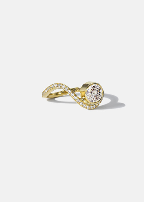 Katkim Brilliant Diamond Mini Trace Pavé Ring