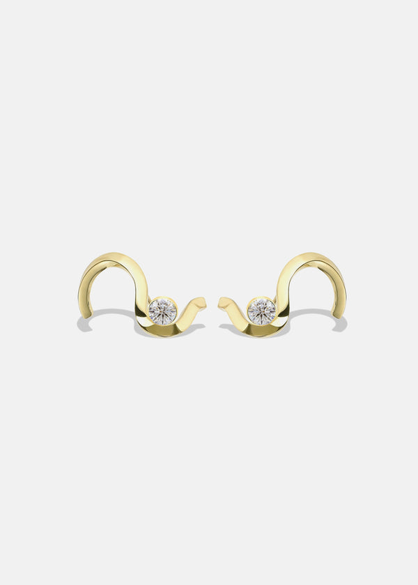 katkim Brilliant Diamond Trace Earring