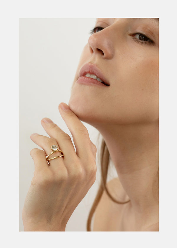 Katkim Brilliant Sunset Ring