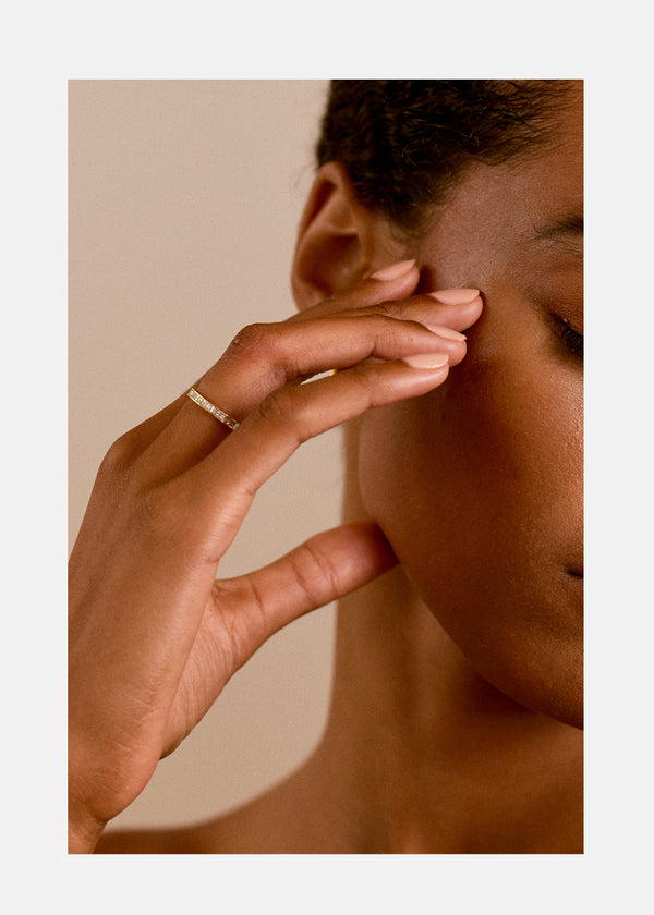 Katkim Carré Diamond Éternal Band