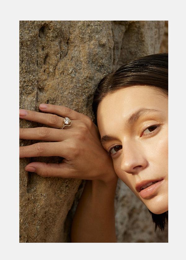 Katkim Cerré Solitaire Ring