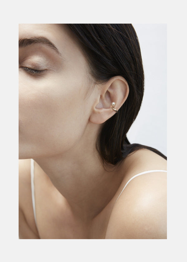 Katkim Crescendo Pearl Ear Cuff