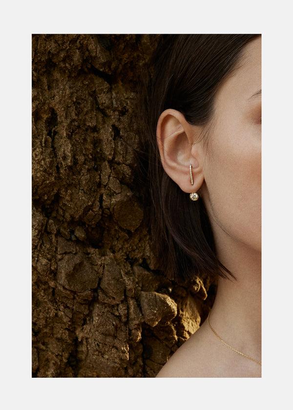Katkim Diamond Oasis Petite Pavé Earring