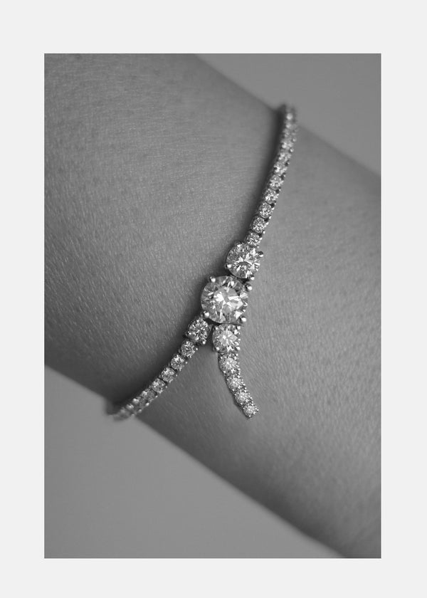 Katkim Diamond Serif Bracelet