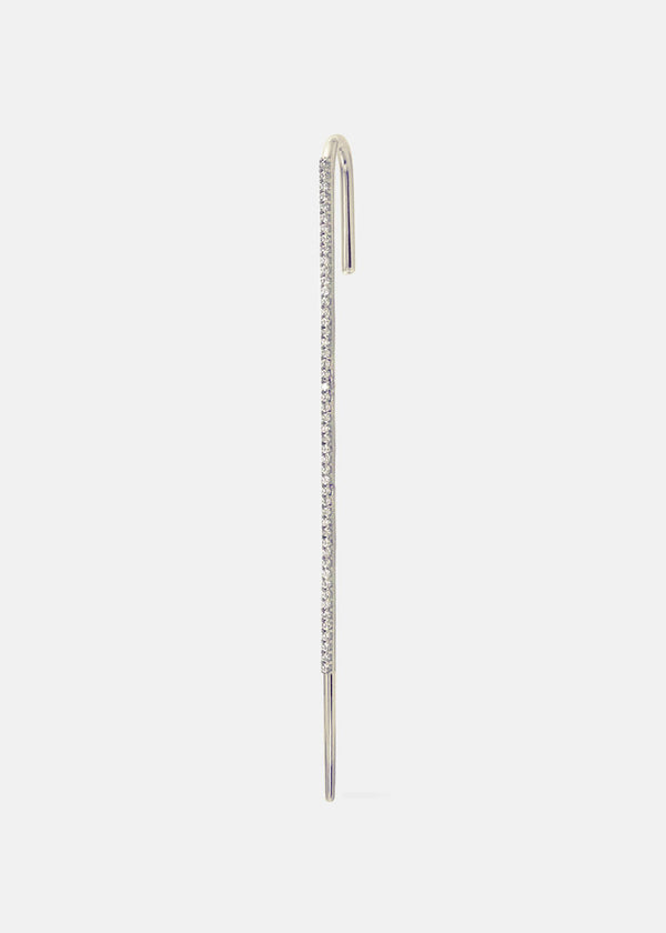 Katkim Diamond Thread Ear Pin