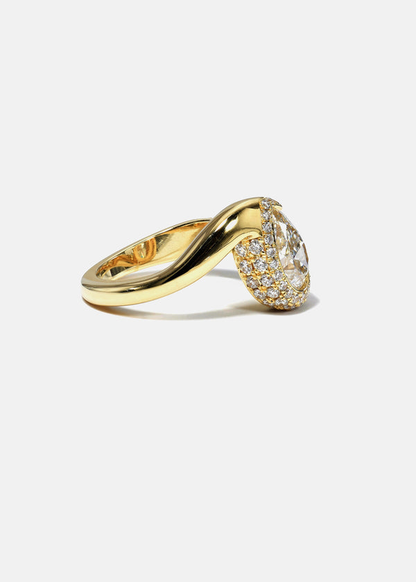 Katkim Diamond Trace Cloud Pavé Ring