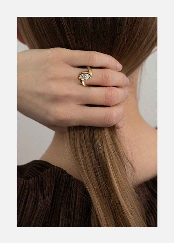 Katkim Diamond Trace Cloud Ring