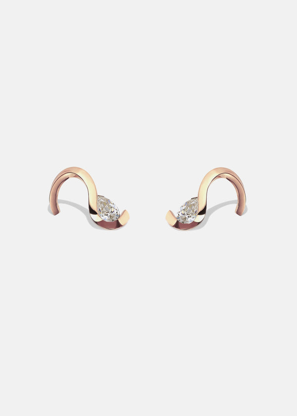 Katkim Diamond Trace Earring