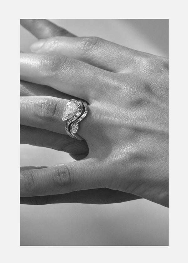 Katkim Diamond Trace Oasis Pavé Ring