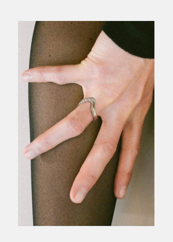 Katkim Diamond Trace Oasis Ring