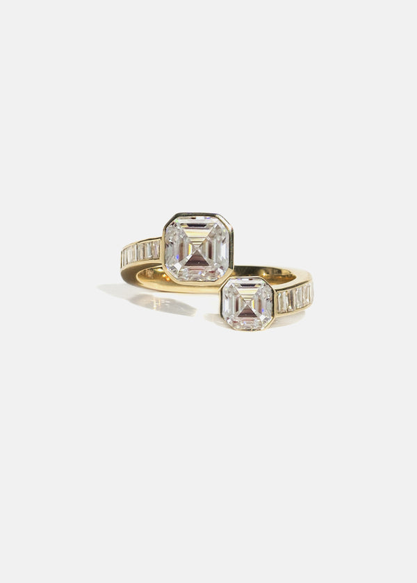 katkim Duét Asscher Ring
