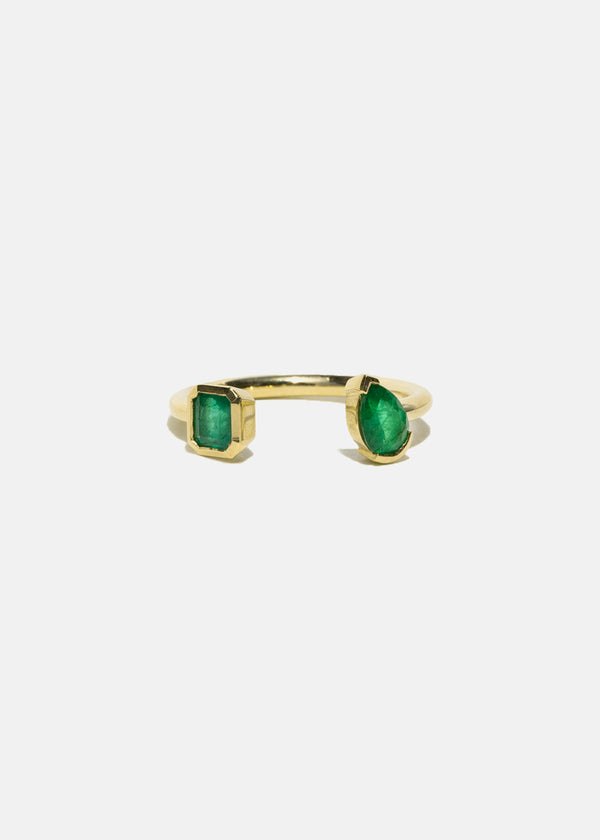 katkim Duét Emerald Ring