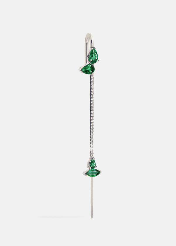 Katkim Emerald Allora Ear Pin