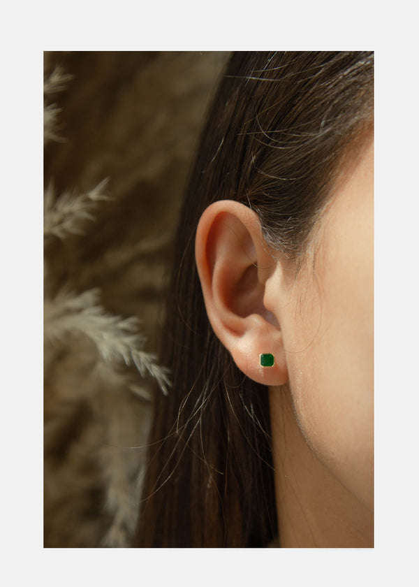 Katkim Emerald Cosma Earrings