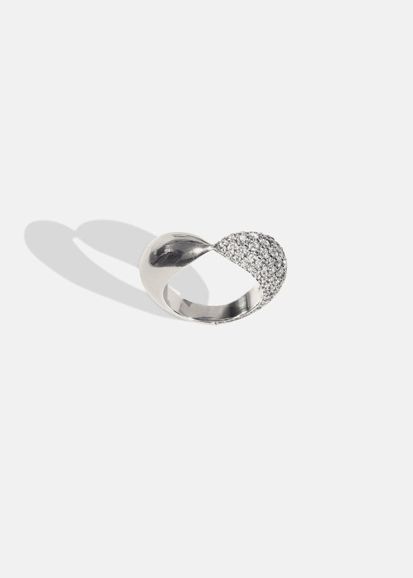 Katkim Éternal Cloud 1/2 Pavé Ring