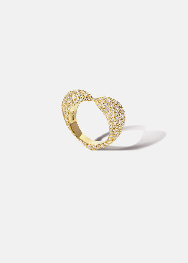 Katkim Éternal Cloud Pavé Ring