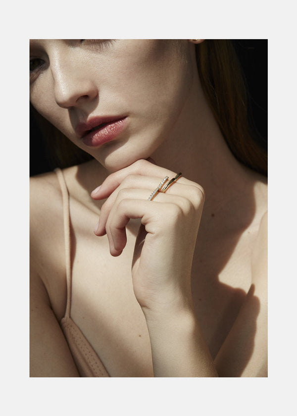 Katkim Éternal Double Diamond Ring