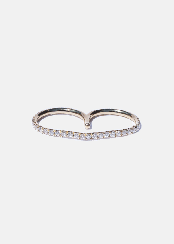 Katkim Éternal Double Diamond Ring