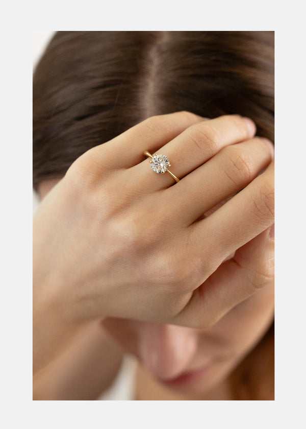 Katkim Éternal Round Brilliant Ring