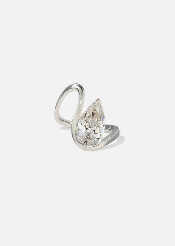 Katkim Floating Diamond Trace Ring