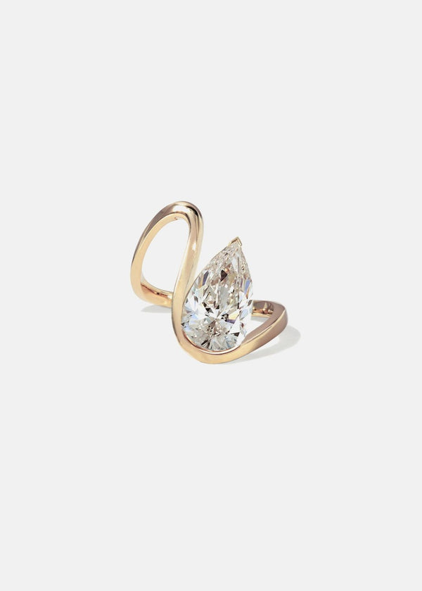 Katkim Floating Diamond Trace Ring