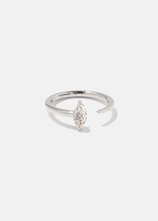 Katkim Marquise Crescendo Ring