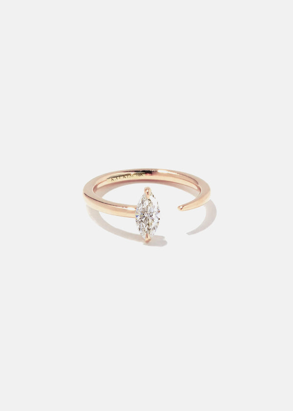 Katkim Marquise Crescendo Ring
