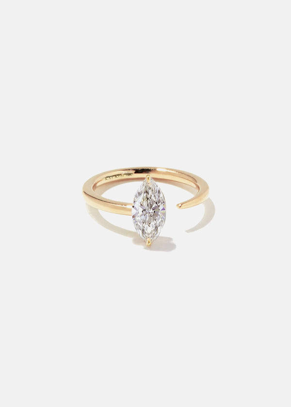 katkim Marquise Crescendo Ring
