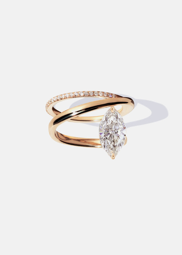 Katkim Marquise Double Flare Ring