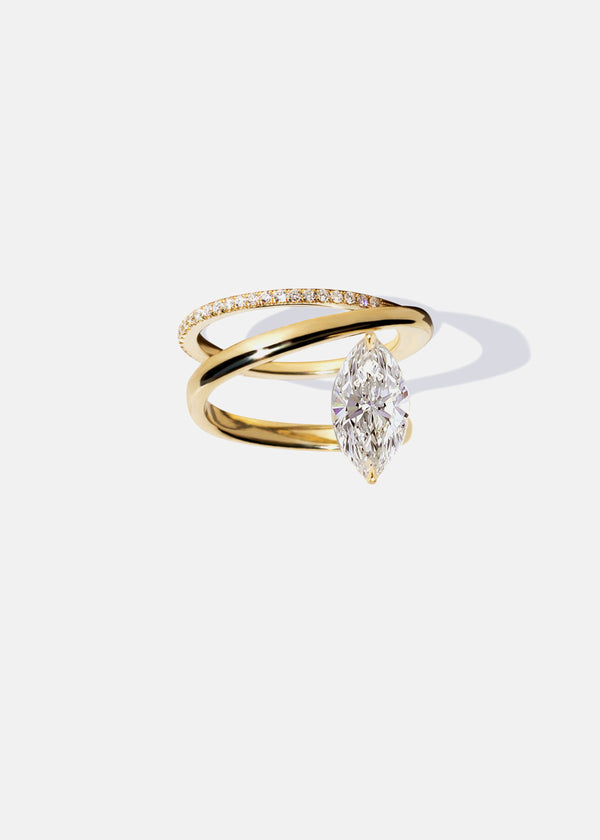 katkim Marquise Double Flare Ring