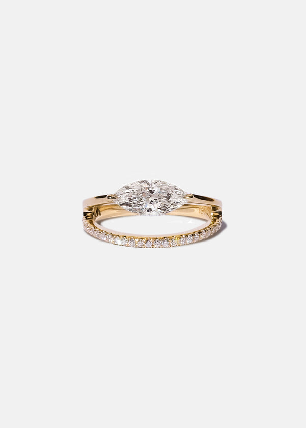 katkim Marquise Sunset Pavé Ring