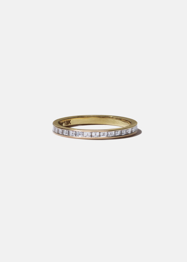 katkim Mens Carré Diamond Éternal Band