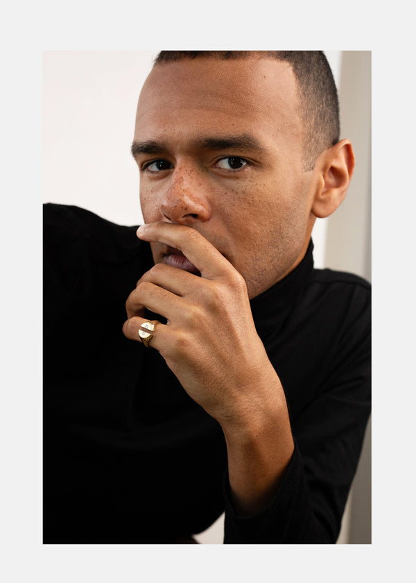 Katkim Mens Cove Signet Ring