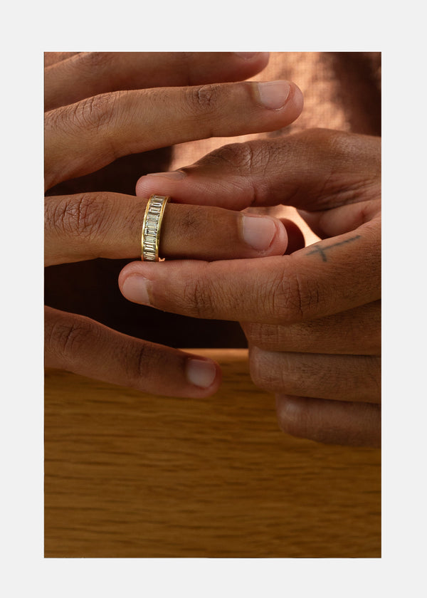 Katkim Mens Éternal Baguette Cascade Band