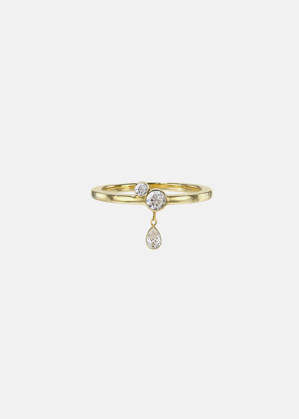 Katkim Mini Pear Serif Ring