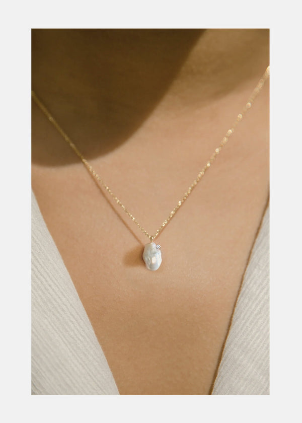 Katkim Mommy+Me Pearl Necklace