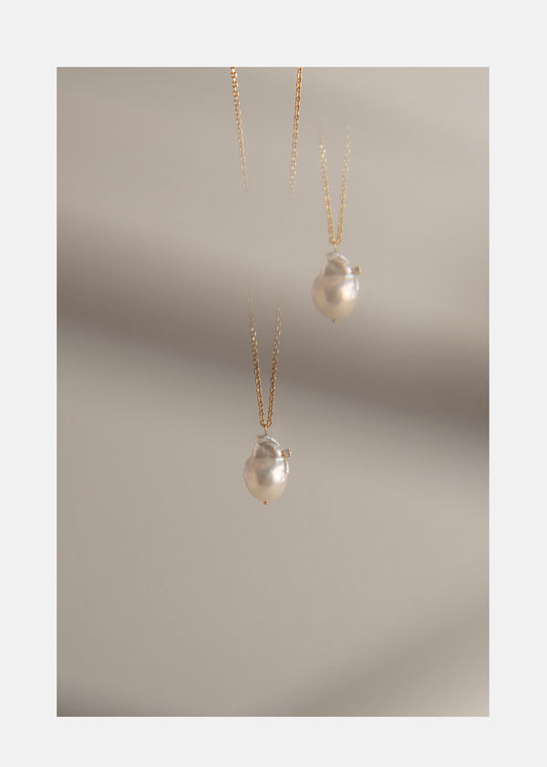 Katkim Mommy+Me Pearl Necklace