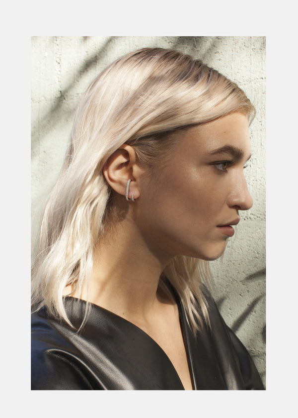 Katkim Mono Pavé Earring