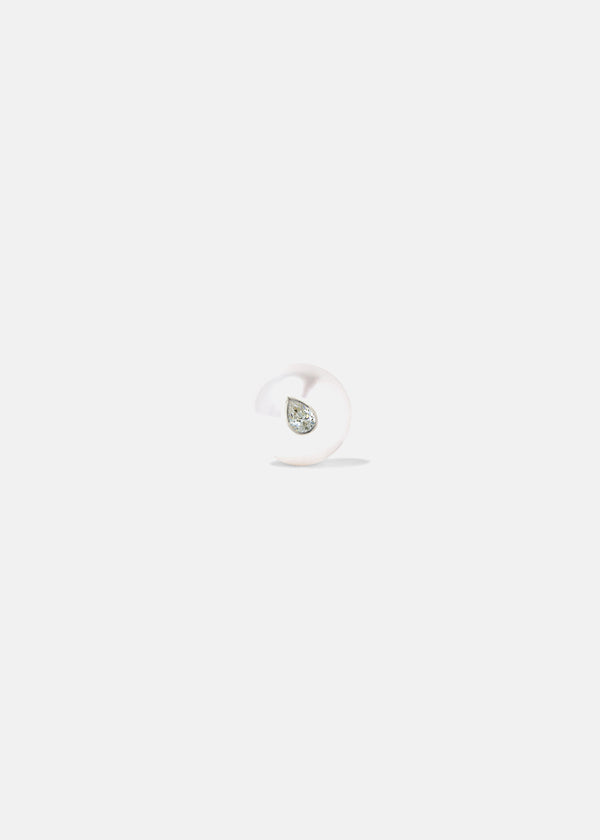 Katkim Oasis Diamond Pearl Earring