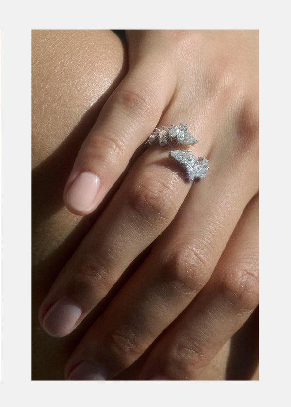 Katkim Pear Cove Ring