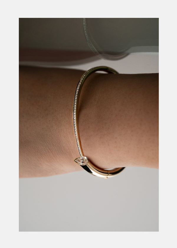 Katkim Pear Crescendo Bloom Bracelet